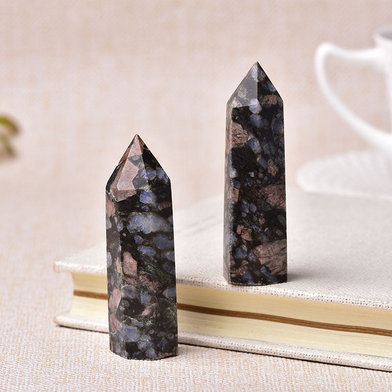 Crystal Point Wands - Various Color Natural Stones