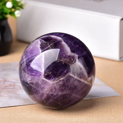 Polished Crystal Globe Massaging Ball