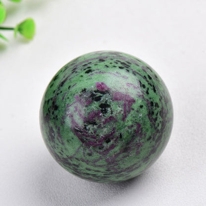 Polished Crystal Globe Massaging Ball
